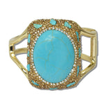 Gold/Turquoise