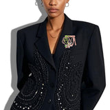 111186, SORORITY HIGH HEEL LIPSTICK GLAMOUR BROOCH PIN wholesale fashion jewelry - GOOD FEELINGS, INC