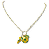 111200, WORLD CUP SOCCER FAN NATION CHARM NECKLACE wholesale fashion jewelry - GOOD FEELINGS, INC