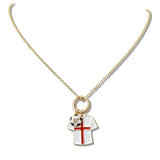 111201, WORLD CUP SOCCER FAN NATION CHARM NECKLACE wholesale fashion jewelry - GOOD FEELINGS, INC