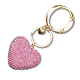111240, CRYSTAL VALENTINE HEART KEYCHAIN AND BAG CHARM wholesale fashion jewelry - GOOD FEELINGS, INC