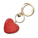111240, CRYSTAL VALENTINE HEART KEYCHAIN AND BAG CHARM wholesale fashion jewelry - GOOD FEELINGS, INC