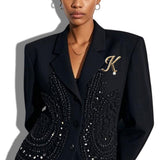 Initial Pearl Brooch PIN K to T