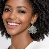 Western Liberty Coin Drop Earrings - view 2