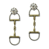 Western Horsebit Drop Earrings - view 2
