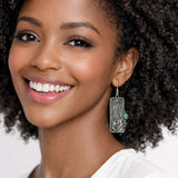 Western Guitar and Desert Drop Earrings - view 2