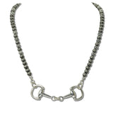 Western Horsebit Navajo Beaded Necklace