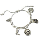 Western Heritage Charm Adjustable Link Bracelet - view 2