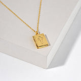 Living Word Bible Locket Pendant Necklace - view 4