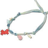 Coastal Charm Raffia and Silk Necklace - view 2