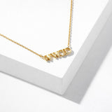 What Would Jesus DO Letter Pendant Necklace - view 4