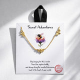 Sweet Adventures Triple BEE Pendant Necklace - view 2