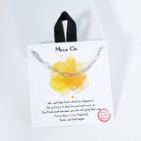 Dainty Paperclip Chain Necklace - view 2