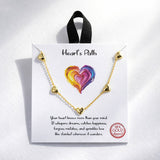 Heart's Path Multi Heart Charm Necklace