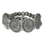 Western Concho Stretch Bracelet