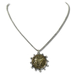Western Horse Coin Pendant Necklace - view 2