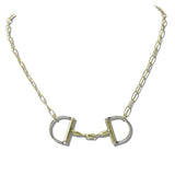 Western Horsebit Link Necklace