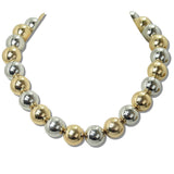 Bold CCB Beaded Statement Necklace - view 2