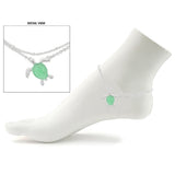 SEA Turtle Double Layered Chain Anklet