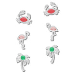 Tropical Vacation Mixed Stud Earring SET