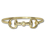 Western Horsebit Bangle Bracelet - view 2