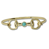 Western Horsebit Bangle Bracelet