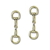 Western Horsebit Drop Earrings - view 3