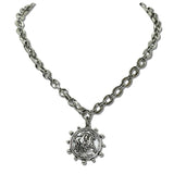 Western Horse Coin Pendant Necklace - view 2