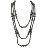 Western Multi Layered Navajo Beaded Long Necklace