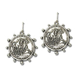 Western Horse Coin Drop Earrings - view 3