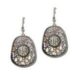 Western Crystal Cowboy HAT Drop Earrings - view 2