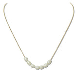Delicate Baroque Pearl Necklace