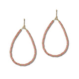 Bohemain Beaded Teardrop Dangle Earrings - view 2