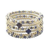Gold/Navy Mix