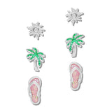 Tropical Summer Stud Earring SET