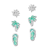 Tropical Summer Stud Earring SET - view 2