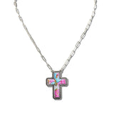 Silver Burnished/Pink