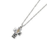 Faith Hope Love Cross Inspiration Pendant Necklace - view 2
