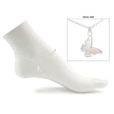 MOP Shell Butterfly Charm Anklet