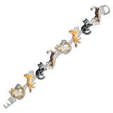 Enamel CAT Magnetic Closure Bracelet