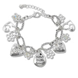 Mother and Daughter Forever Inspiration Charm Bracelet - view 2