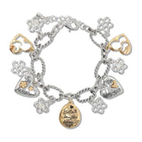 Mother and Daughter Forever Inspiration Charm Bracelet