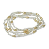 CCB Multi Layered Beaded Stretch Bracelet - view 3