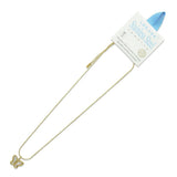 112590, STAINLESS STEEL MOP BUTTERFLY PENDANT NECKLACE