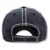 112599, DOG MOM PAW WASHED BASEBALL CAP
