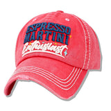 112600, ESPRESSO MARTINI WASHED BASEBALL CAP