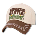 112600, ESPRESSO MARTINI WASHED BASEBALL CAP