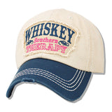 112601, WHISKEY SOUTHERN THERAPY WASHED BASEBALL CAP