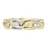 112867, RECTANGULAR CHAIN LINK STRETCH BRACELET
