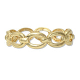 112869, GEOMETRIC OVAL LINK STRETCH BRACELET